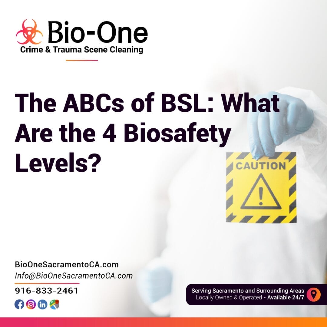 The ABCs of BSL What Are the 4 Biosafety Levels - Bio-One of Sacramento